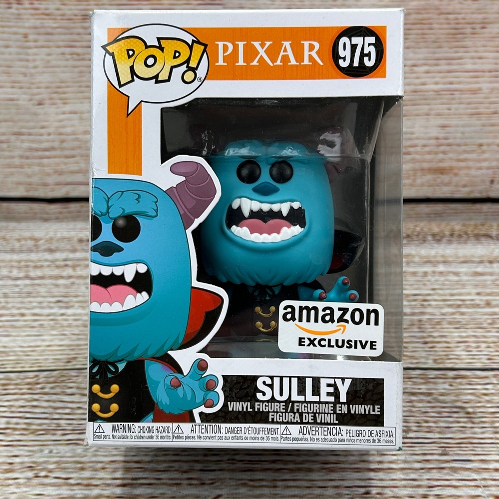 Funko Pop Disney Pixar Monsters Inc Sulley Vinyl Figure 975 Amazon Exclusive NEW